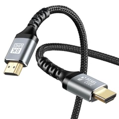 GENERICO - Cable Hdmi 8k 4k 120hz 144hz 2.1 Alta Velocidad Ps5 Xbox 2mt