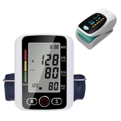 MEDICAL SYSTEM - Tensiometro Brazo Digital Oximetro Frecuencia Cardiaca PROFESIONAL