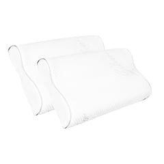 MALAIA HOME - Set X2 Almohadas Confort Cervicales en Memory