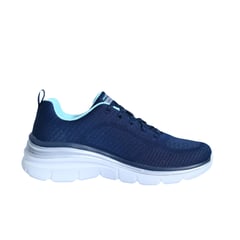 SKECHERS - Tenis Fashion Fit-Amaze Her NavyAqua