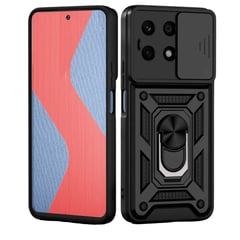 GENERICO - Funda Case Protector Cámara Slider Compatible Honor X8B Negro