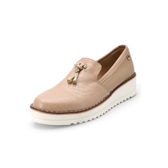 GENERICO - Zapato Mocasin Moca Corina 7817 Beige