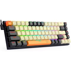 REDRAGON - Teclado Mecánico Gamer k633 cgo Switches Rojos Idioma USD