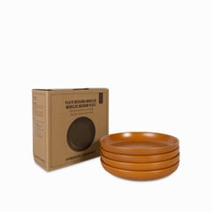 AMBIENTE GOURMET - Plato mediano morelos 20cm setx4