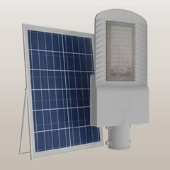 GENERICO - Lampara solar alumbrado publico premiun 200 W