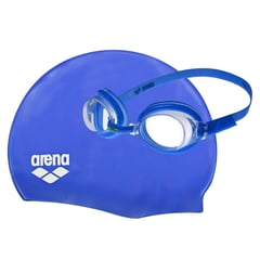 ARENA - Set Gafas y Gorro de Natación Pool Junior