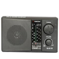 GENERICO - Radio Portatil 5 Bandas Con Alta Potencia De Sonido