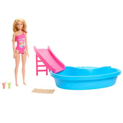 BARBIE - Piscina Con Muñeca