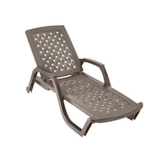 GENERICO - Silla Cama Plegable Asoleadora Para Piscina