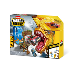 ZURU - Pista De Carreras Metal Machines Ataque De T-Rex