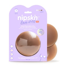 NIPSKIN - Cubre Pezón Adhesivos Reutilizables Ultradelgados - Talla PLUS