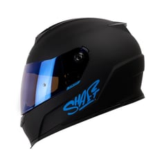 SHAFT - Casco Moto Shaft 502 Solid Azul (XL)