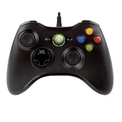 GENERICO - Control joystick Microsoft tipo Xbox Homologado para Xbox 360 y Pc
