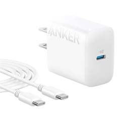 ANKER - Cargador De 20w Carga Rápida Qc 30 + Cable 15m Usb-c