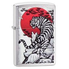 ZIPPO - Encendedor Tigre Asiático Cod 29889- Cromo