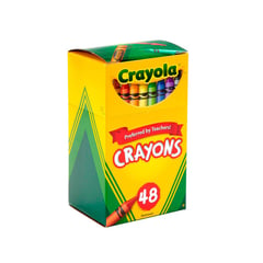 CRAYOLA - Crayon ST x48 Delgado