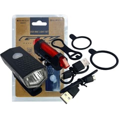 GW - Kit Luces Bicicleta Spark 120 Lm + Stop 15 Lm Ruta Mtb