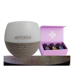 AROMAVIDA - Difusor Pétalo de doterra + Kit de Aceites Esenciales