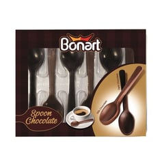 BONART - CUCHARAS DE CHOCOLATE OSCURO Y LECHE 48g