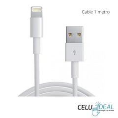 GENERICO - Cable Cargador Compatible con Iphone Lightning To Usb 1 Metro