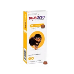 BRAVECTO - Bravecto perro 2 - 4kg 1 tableta