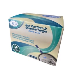 LIFE - TIRAS REACTIVAS DB CAJA POR 50 TIRAS OBSEQUIO CAJA CON 50 LANCETAS