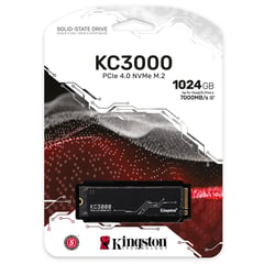 KINGSTON - Unidad Sólida M2 KC3000 1TB DRAM 1GB