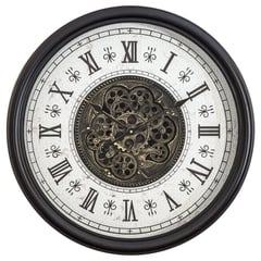 ICONICA HOME GALLERY - Reloj De Pared Átomo Con Engranaje Abierto