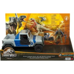JURASSIC WORLD - Juego de camión de dinosaurio atrociraptor Jurassic World
