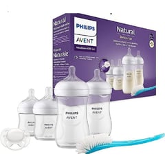 AVENT - Kit Teteros Naturals Bebe Set 6 Piezas Anti-gases