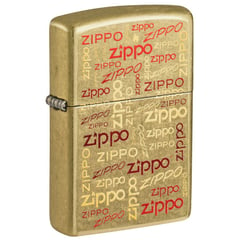 ZIPPO - Encendedor Logos Cod 48703- Dorado