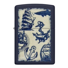 ZIPPO - Encendedor Náutico Naval Cod. 49774 - Azul Mate