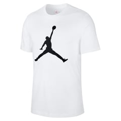 JORDAN - Camiseta Hombre Brand Jumpman Crew - Blanco