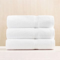 CANNON - 50 toallas hotelera cuerpo 100% algodón 72x135 - 500 grs