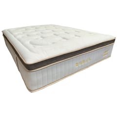 COLCHONES MOON - Colchon Cama QUEEN 160 x 190 DORAL BOX Ortopedico Resortado POCKET