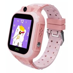 ONE TECH - Reloj Inteligente Para Niños Z10 Rosa GPS 4G Video Llamada SOS