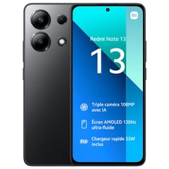 XIAOMI - Celular Redmi Note 13 128GB 6GB RAM Negro