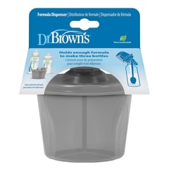 DR BROWNS - Portaleche Dispensador De Leche Polvo 3 Divisiones