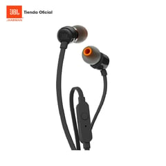 JBL - Audífonos T110 In-Ear Negro