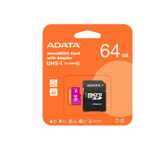 ADATA - Memoria Micro SD 64GB Clase 10 SDXC/SDHC UHS-l