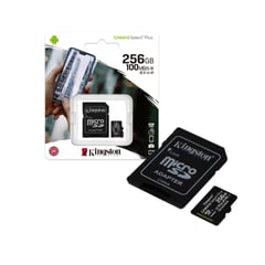 KINGSTON - Memoria Micro SD Kingstong 256GB 100MB/S