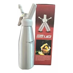 GENERICO - Chantillera Dispensador Crema Chantilly Acero Inoxidab 1000ml