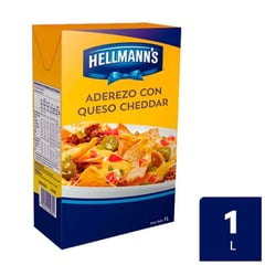 UNILEVER - Aderezo con Queso Cheddar Hellmann´s X 1L