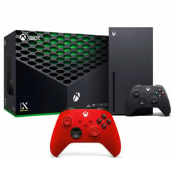 GENERICO - Combo Consola Xbox Series X + Control Pulse Red