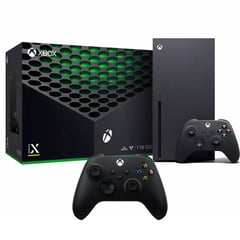 GENERICO - Combo Consola Xbox Series X + Control Carbon Black