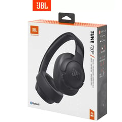 JBL - AUDÍFONOS TIPO DIADEMA TUNE 720 BLUETOOTH COLOR NEGRO 76 HORAS