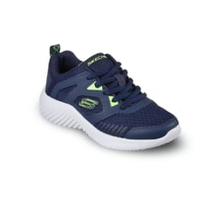 SKECHERS - TENIS AZUL PARA NIÑO SK BOUNDER ROZERG NAVY LIME 403735LNVLM