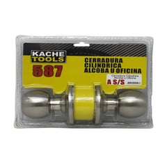 KACHE TOOLS - CERRADURA ALCOBA S/S REF 587