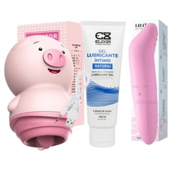 GENERICO - Vibrador Lengua Clítoris Bala Vibradora Lubricante Grande