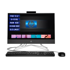 HP - AIO 215 FHD INTEL i3-1215U Ram 8GB 512GB SSD Black